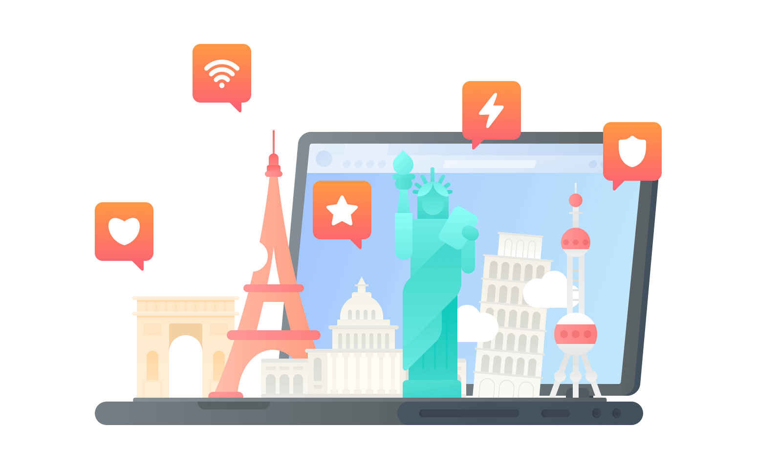 在基里巴斯连接到中国的加速器 - 返华VPN